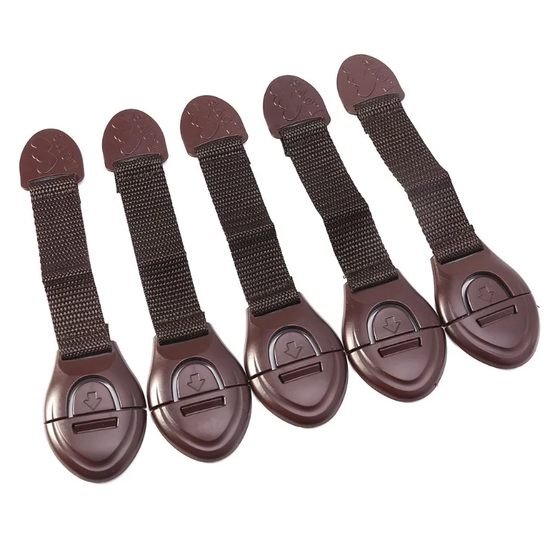 Furniture Hardware Tools - 5 pçs/lote marrom armário fechadura de