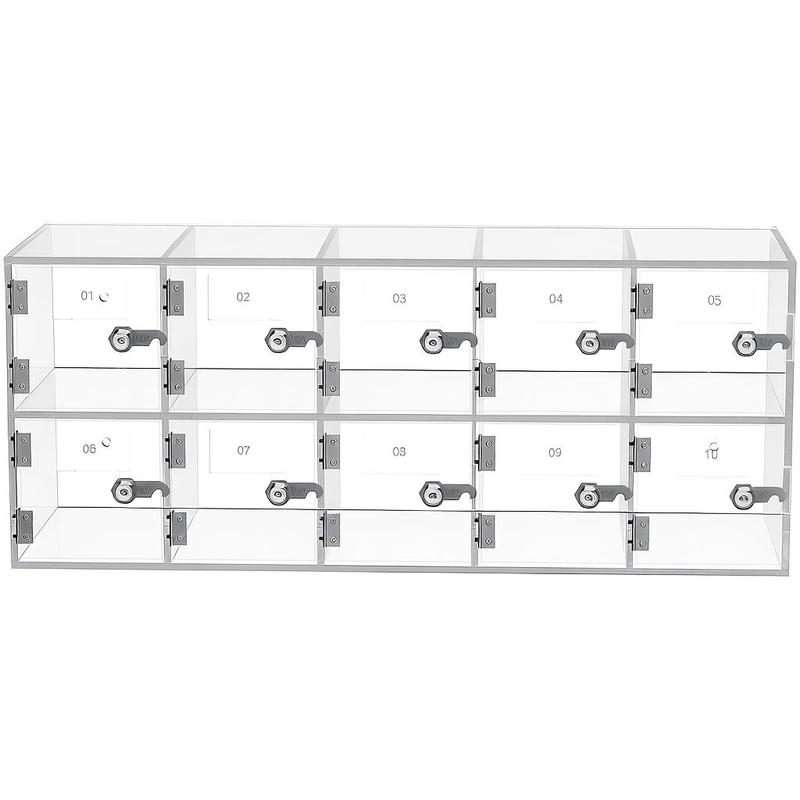 Cabinet Lock Key - Armário de Armazenamento para Celulares, 10