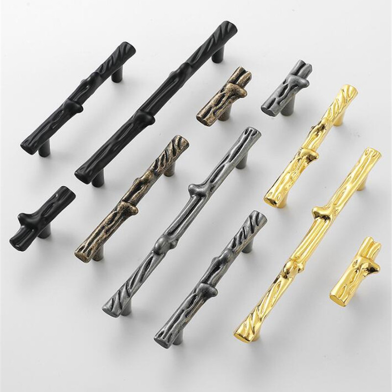 Vintage Furniture Hardware Pulls - KK & FING-Árvore Branch Zinc Alloy