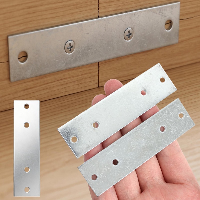 Furniture And Hardware Supplies - 6/1 PEÇAS Suportes Retos Reforçados de