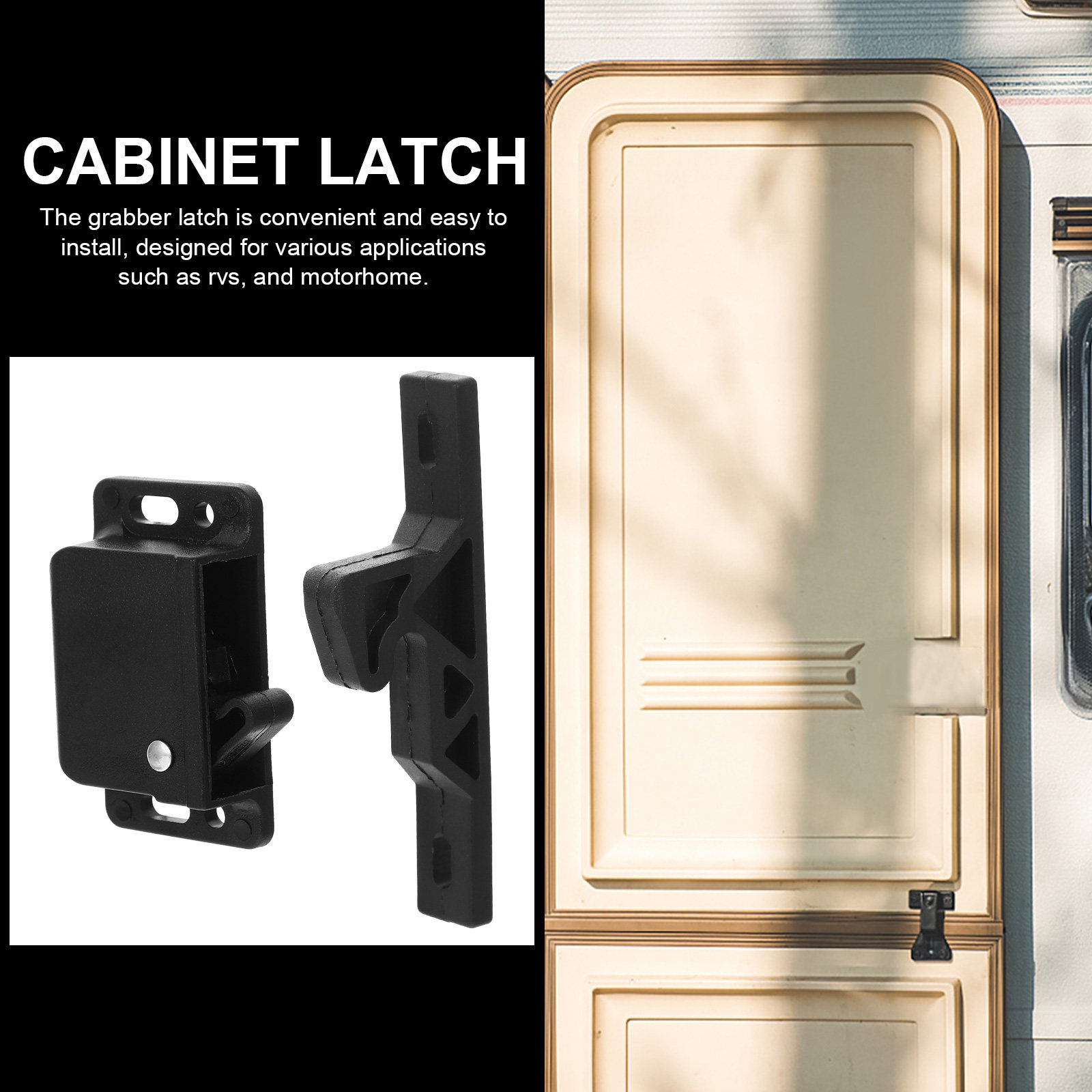 Furniture Hardware Material - Fecho de Porta Lateral para Armário