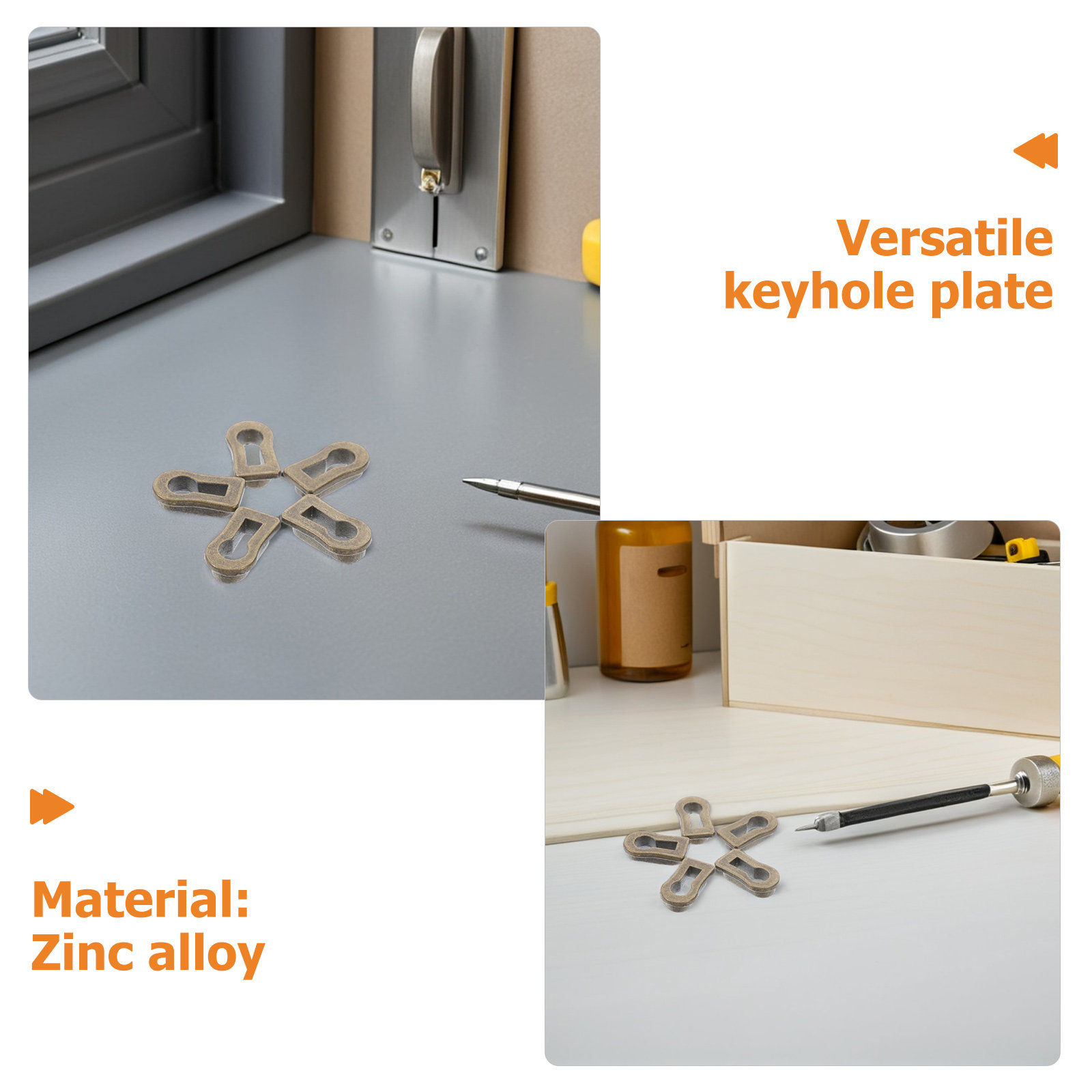 12 Peças de Placas Decorativas - Furniture Hardware Tools avaliação e preço