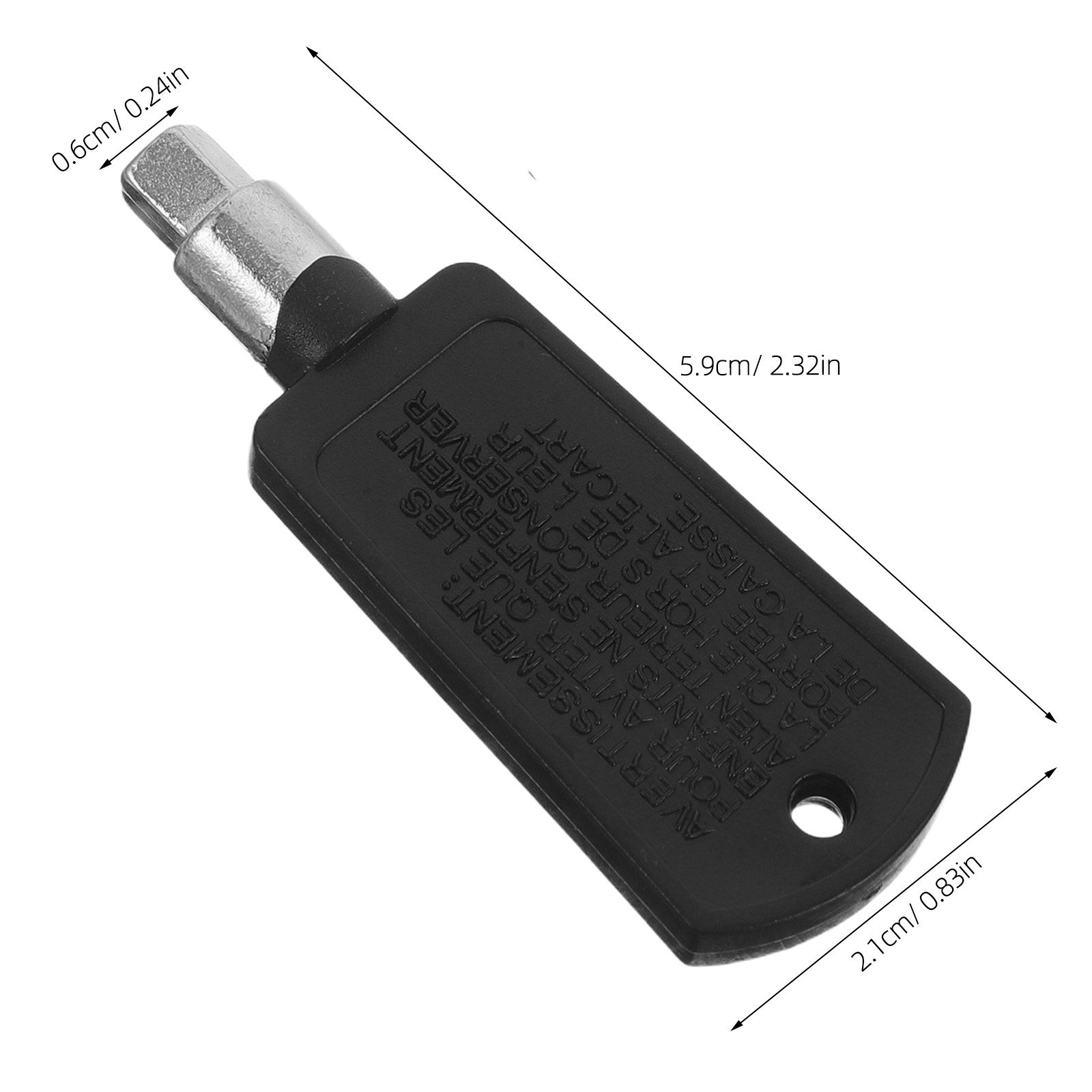 2 Peças Chave de Trava para Po - Cabinet Lock Key avaliação e preço