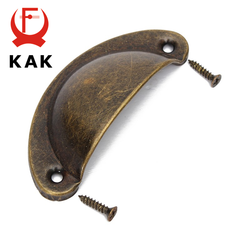 Kak 20 pçs retro metal gaveta  - Vintage Furniture Hardware Pulls avaliação e preço