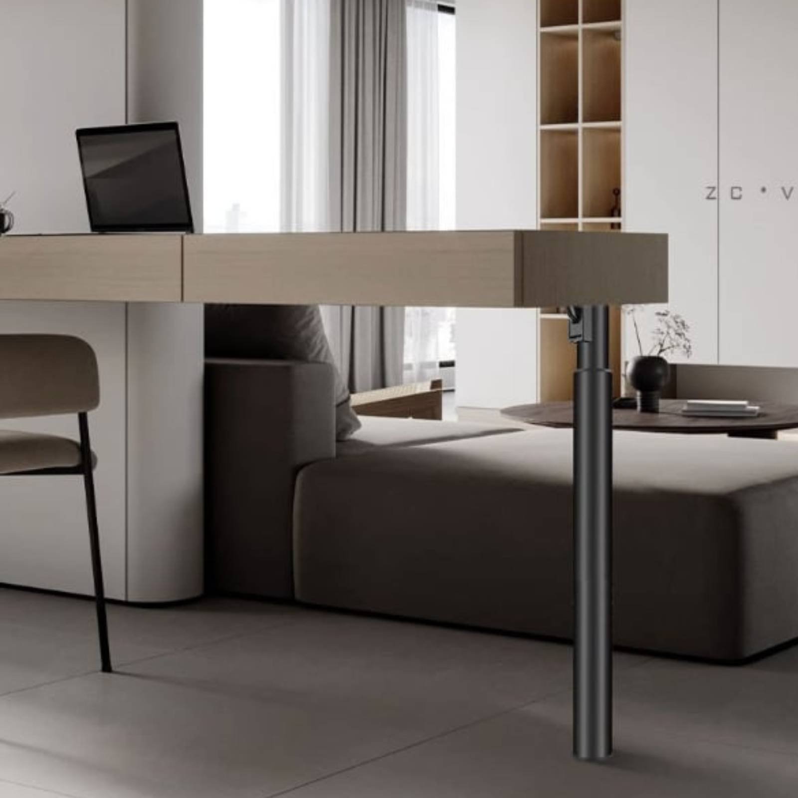 Pé de Mesa Ajustável Dobrável, - Furniture Hardware Material avaliação e preço