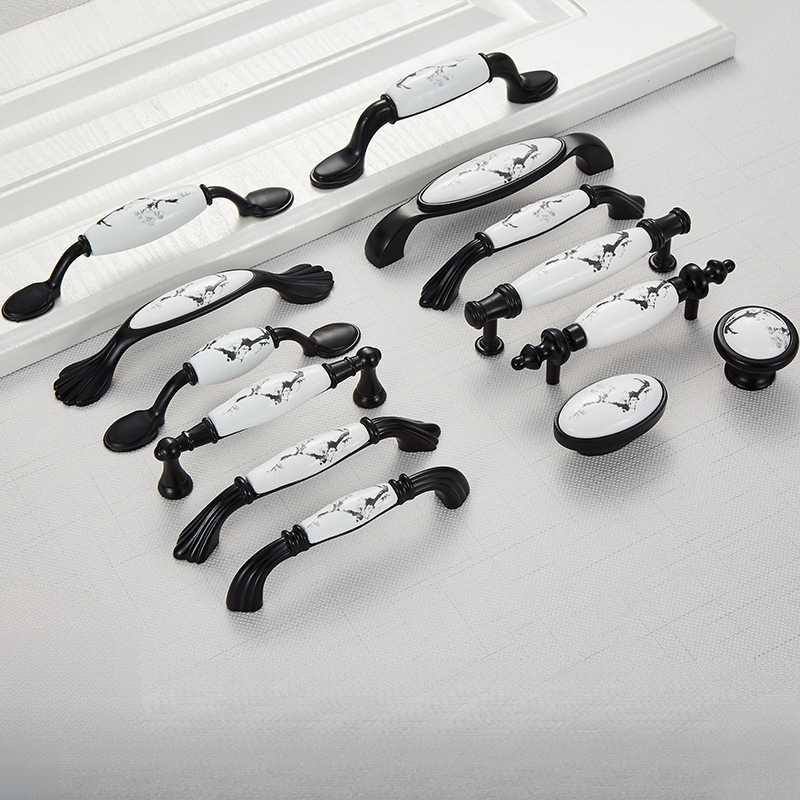 Puxadores de Armário Cerâmicos - Vintage Furniture Hardware Pulls avaliação e preço