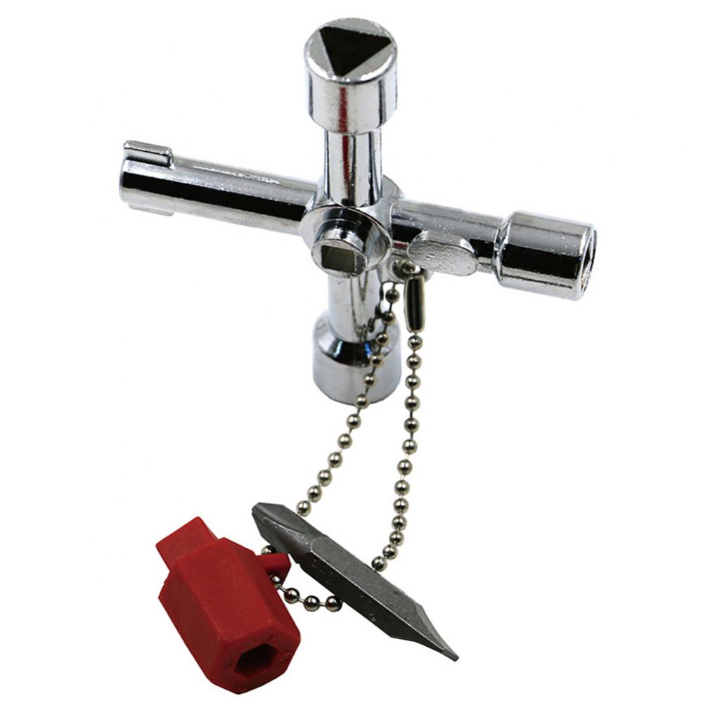 Multifuncional 4 em 1 chave cr - Cabinet Lock Key avaliação e preço