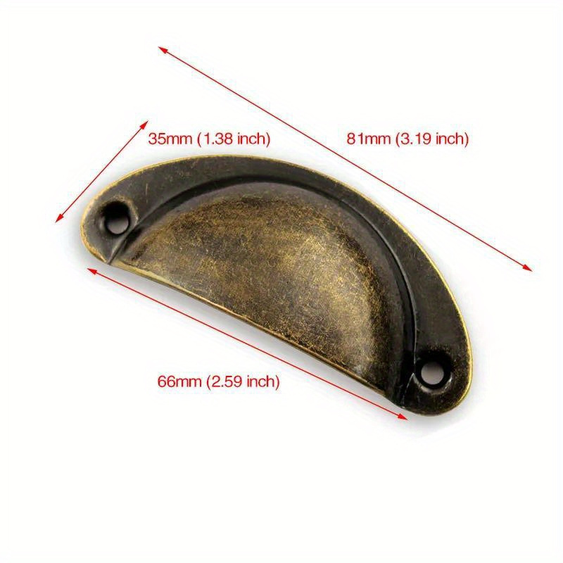 4 pçs alças antigas puxadores  - Vintage Furniture Hardware Pulls avaliação e preço