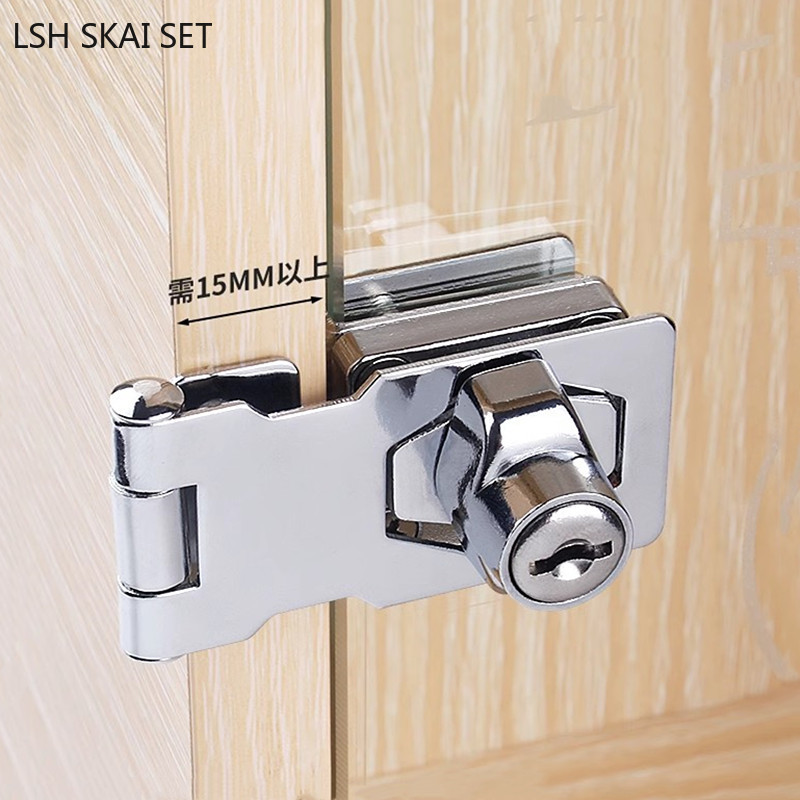 Zinc Alloy Sliding Door Lock c - Furniture Hardware Stores avaliação e preço