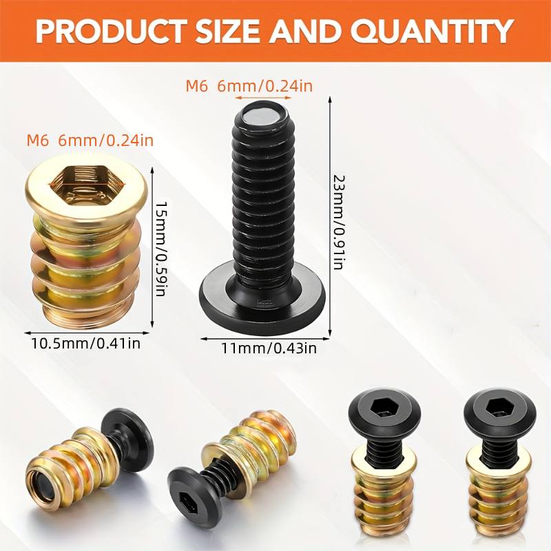 Kit de Ferramentas de Combinaç - Furniture Hardware Threaded Inserts avaliação e preço