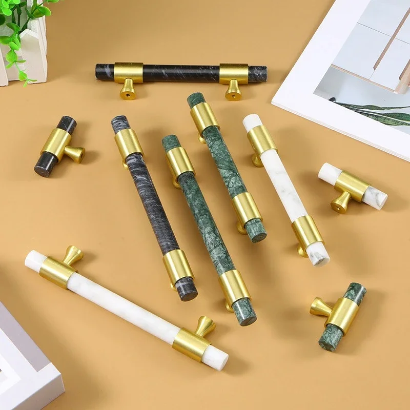 1 Peça Puxador Nórdico de Márm - Furniture And Hardware Supplies avaliação e preço