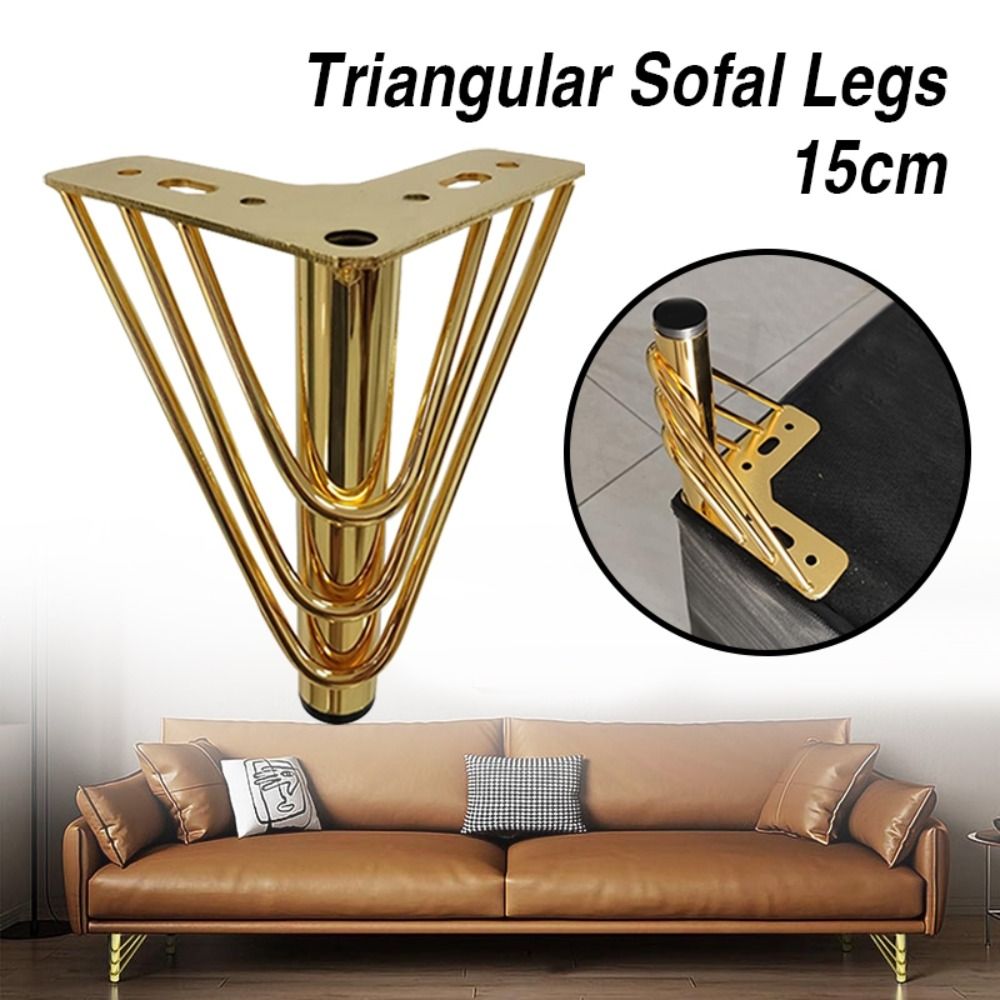 Pés de Móveis em Cor Dourada,  - Furniture Hardware Material avaliação e preço