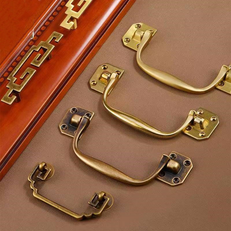 Retro Metal Antique Solid Bras - Vintage Furniture Hardware Pulls avaliação e preço