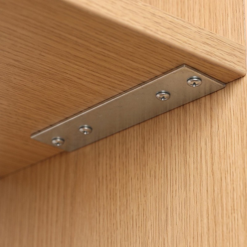 6/1 PEÇAS Suportes Retos Refor - Furniture And Hardware Supplies avaliação e preço