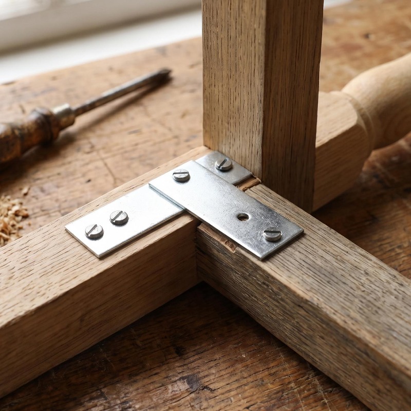 6/1 PEÇAS Suportes Retos Refor - Furniture And Hardware Supplies avaliação e preço