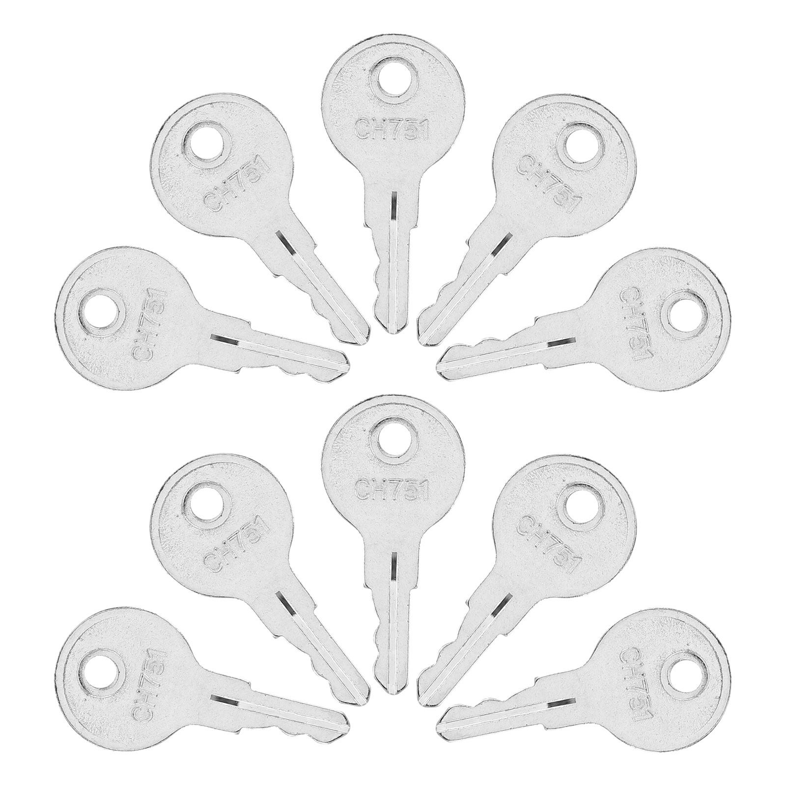 10 Peças Chaves Universais Ref - Cabinet Lock Key avaliação e preço