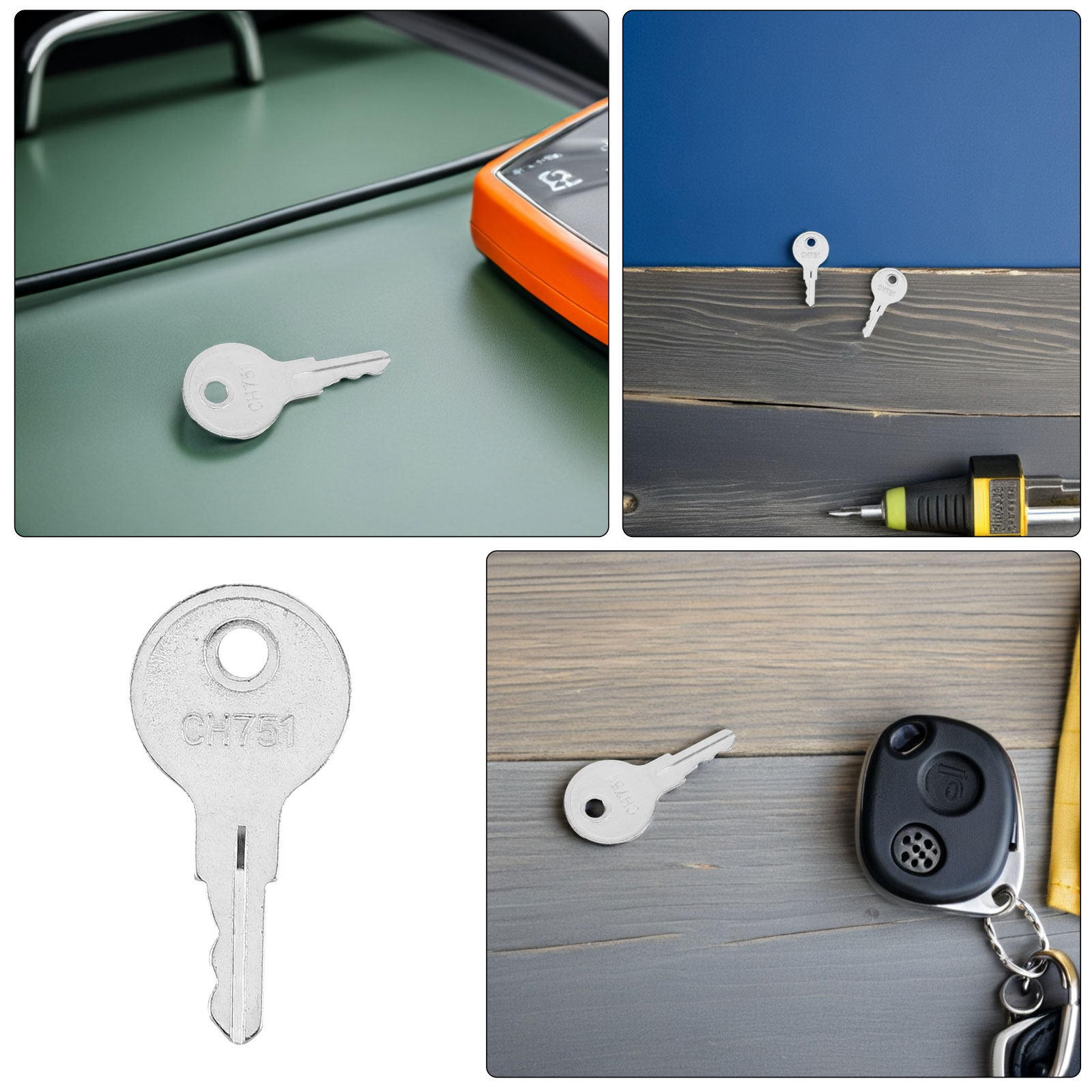 10 Peças Chaves Universais Ref - Cabinet Lock Key avaliação e preço