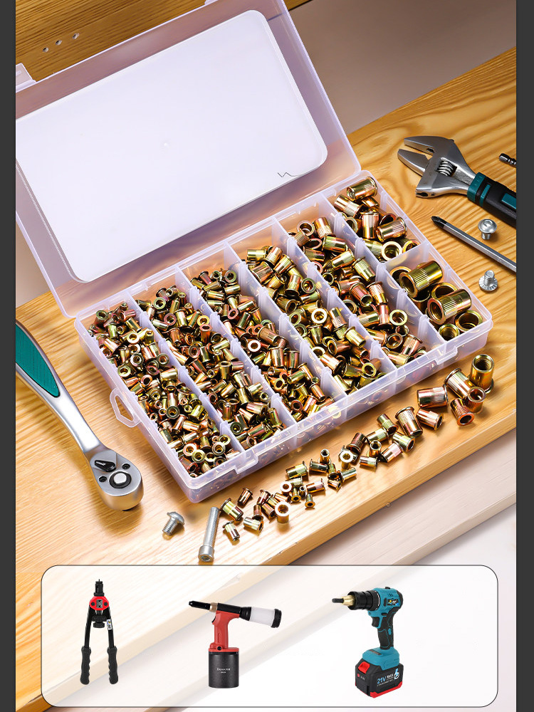 Conjunto de 830 Peças de Porca - Furniture Hardware Threaded Inserts avaliação e preço