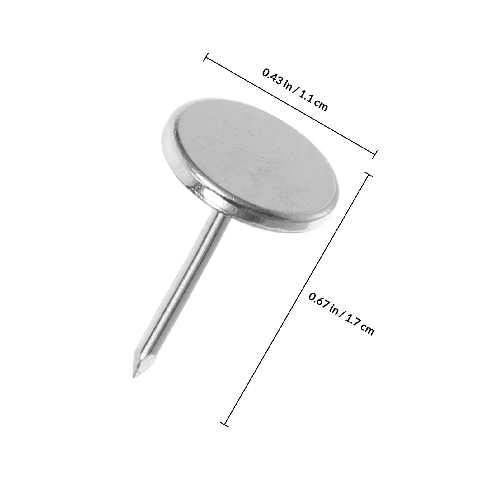 50 Peças de Tachas Decorativas - Furniture Upholstery Hardware avaliação e preço
