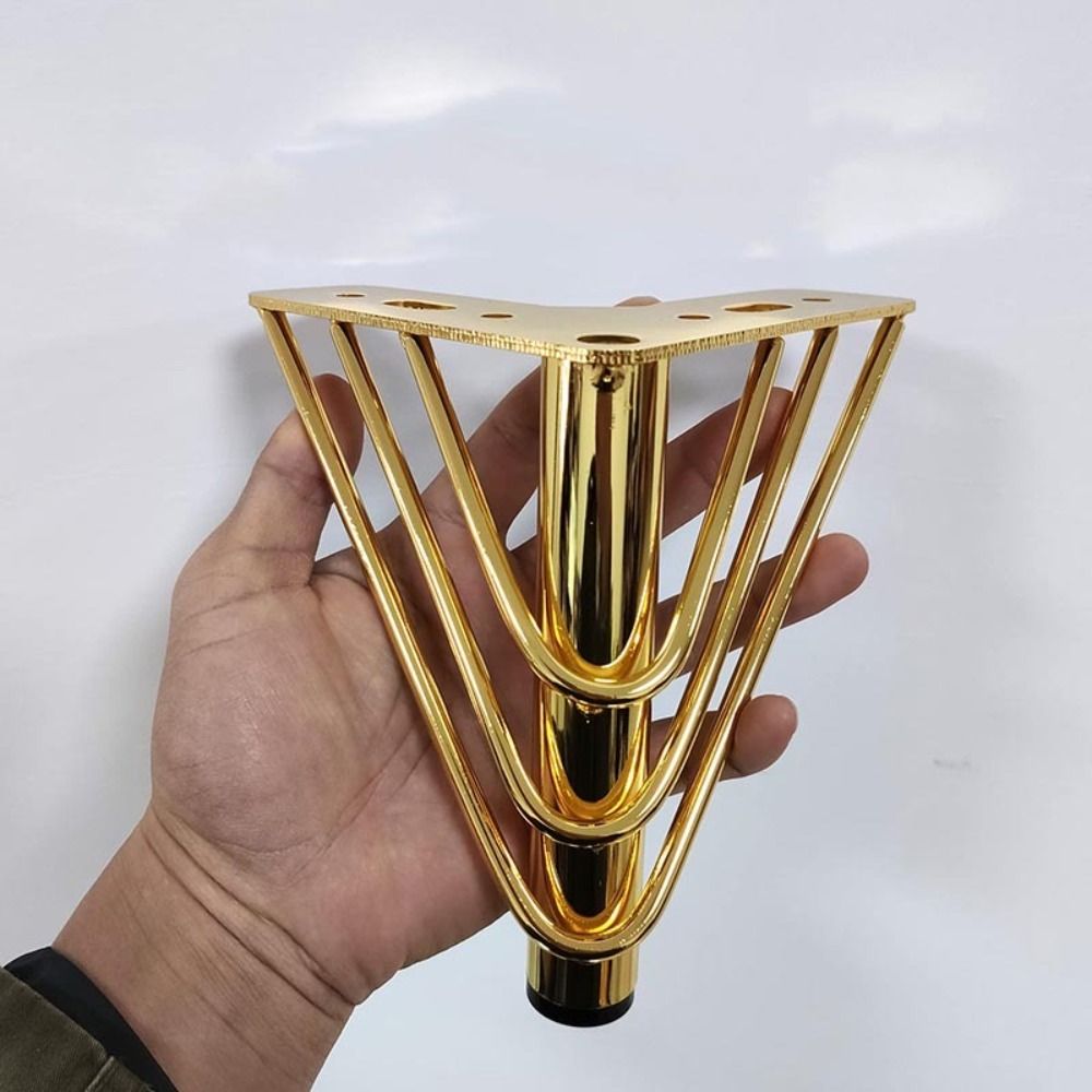 Pés de Móveis em Cor Dourada,  - Furniture Hardware Material avaliação e preço
