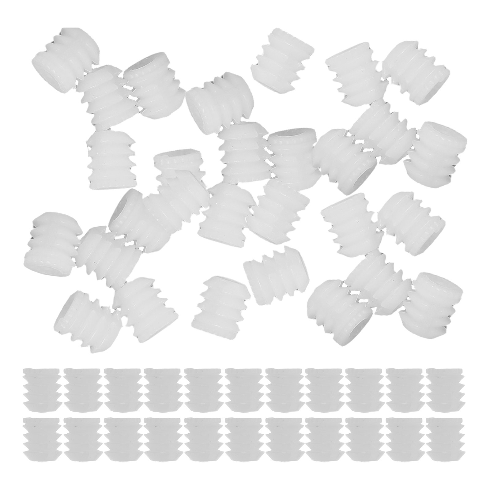 100 Peças de Conectores de Nyl - Furniture Hardware Threaded Inserts avaliação e preço