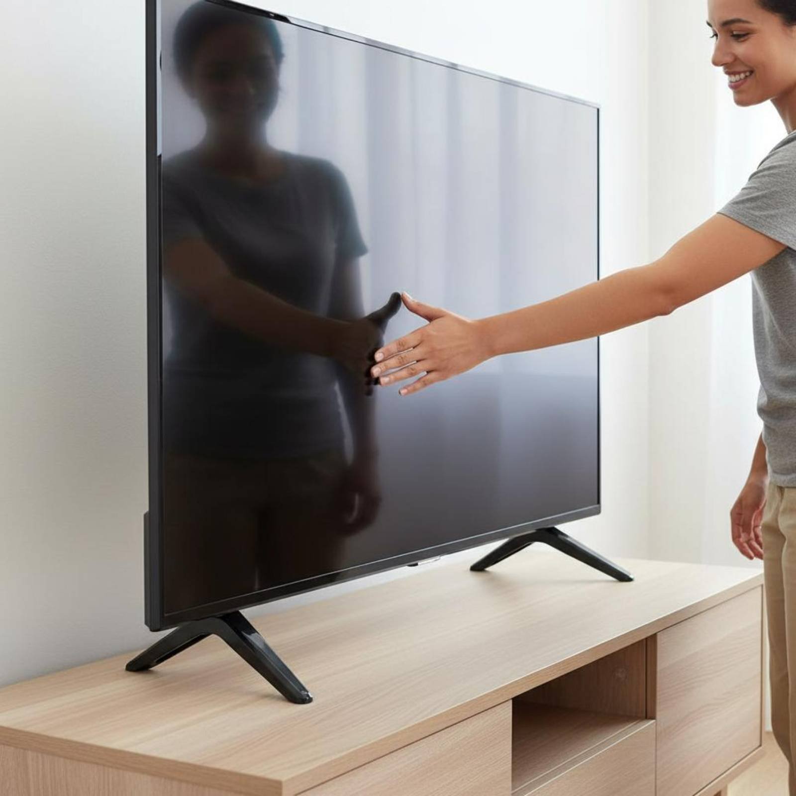 Pés para Suporte de TV (2 Peça - Furniture Hardware Material avaliação e preço