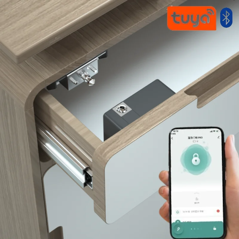 Tuya fechadura inteligente par - Furniture Hardware Tools avaliação e preço