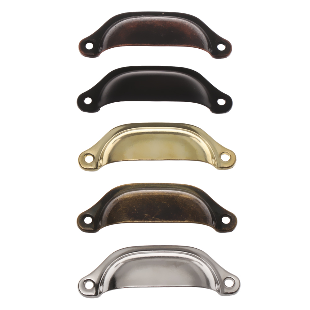 2 pçs de bronze antigo escudo  - Vintage Furniture Hardware Pulls avaliação e preço