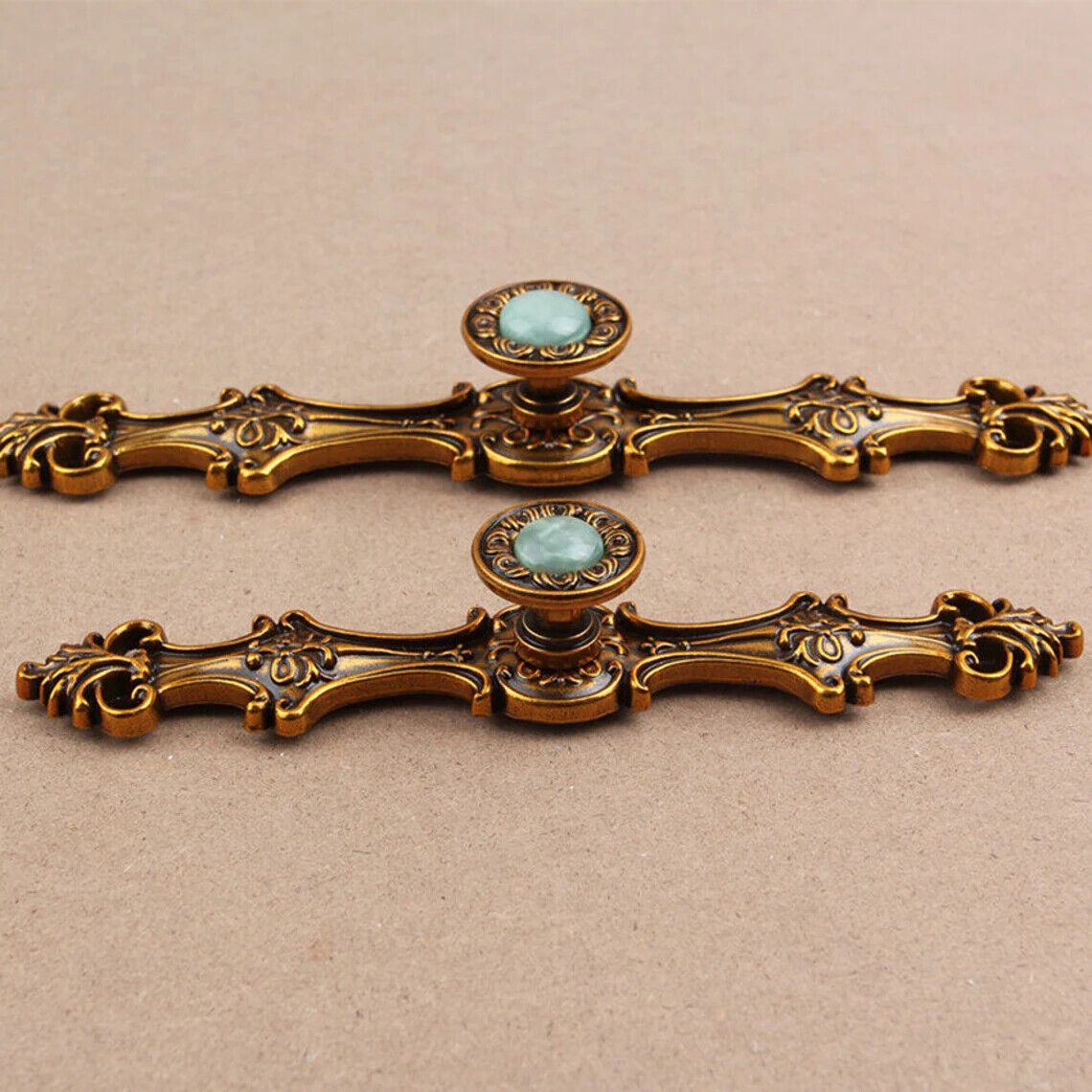 Puxadores de armário de latão  - Vintage Furniture Hardware Pulls avaliação e preço