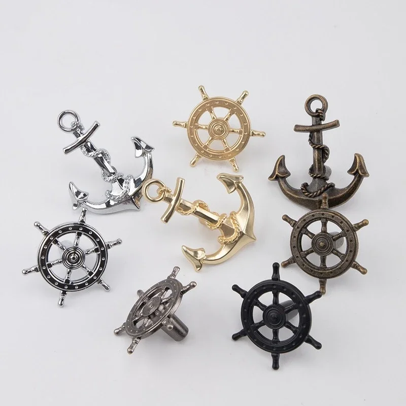 Alça de armário de roda de nav - Vintage Furniture Hardware Pulls avaliação e preço