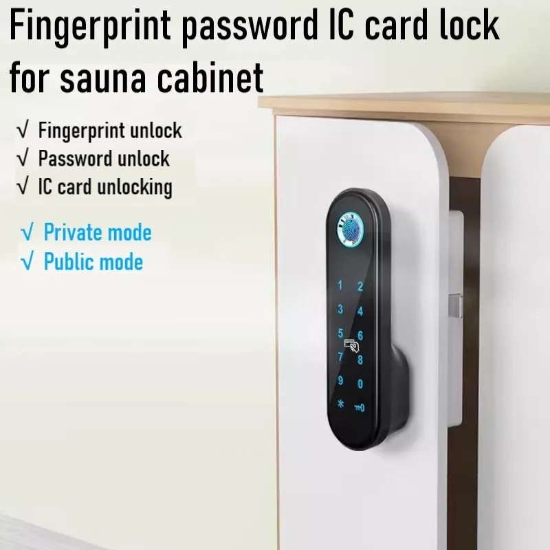 Impressão digital Senha Armári - Cabinet Lock Key avaliação e preço