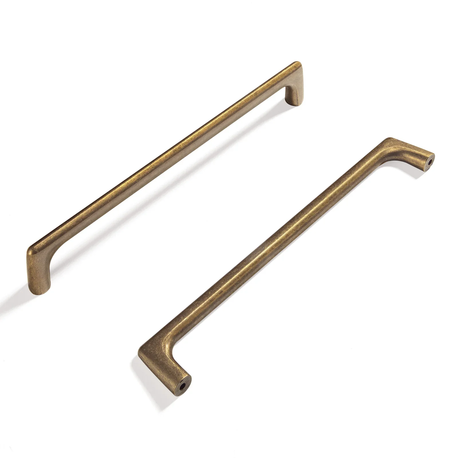 Puxador de gaveta de latão ant - Vintage Furniture Hardware Pulls avaliação e preço